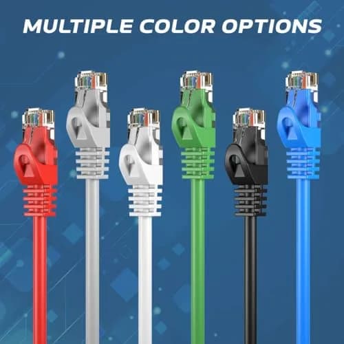 Cables Direct Online Cat6 Network Ethernet Patch Cable 3ft | 550Mhz Speed, Blue thumbnail 6