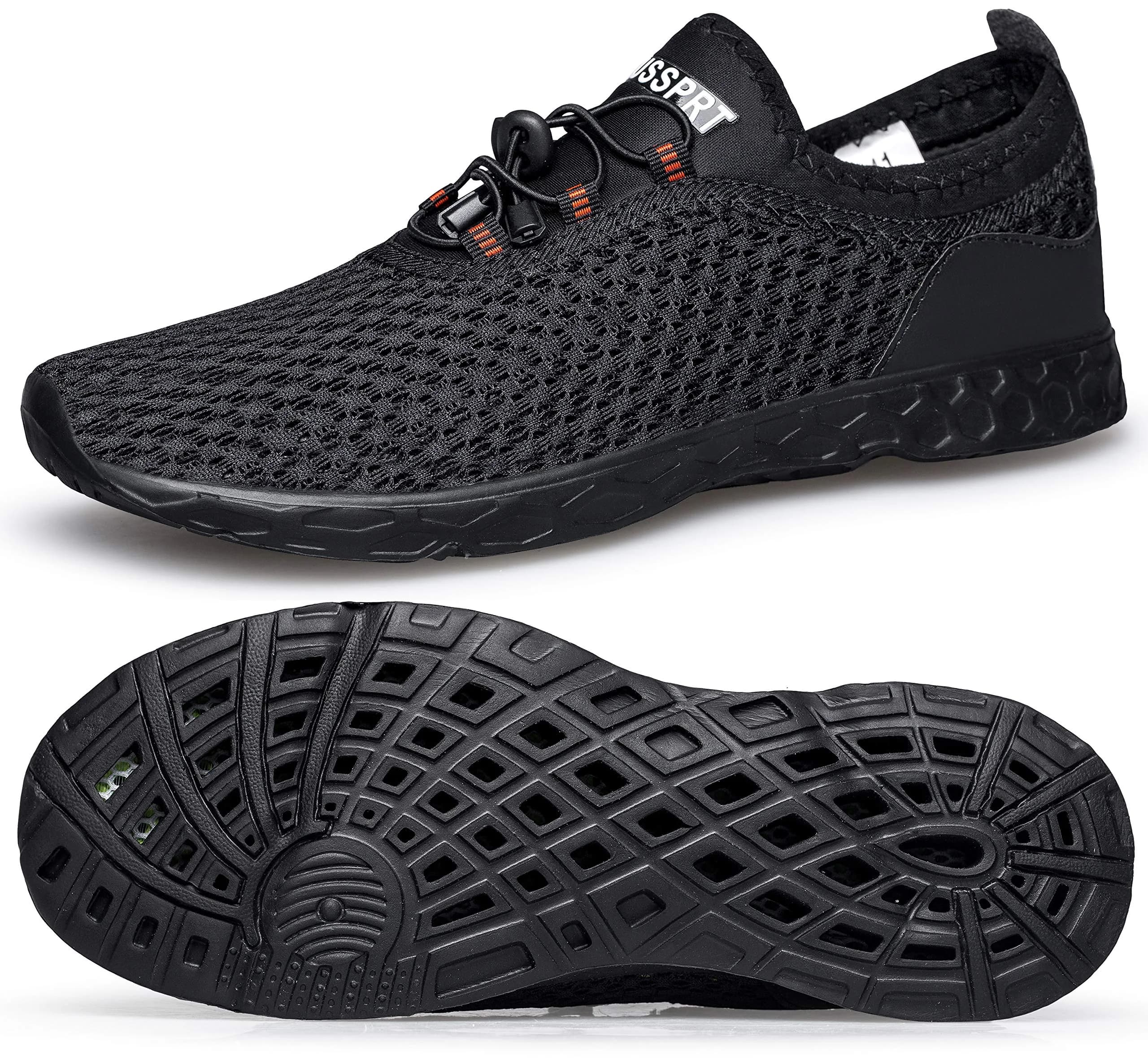DOUSSPRT Men's Water Shoes Quick Dry | Breathable Mesh, Open Toe, Size 11 - main product image