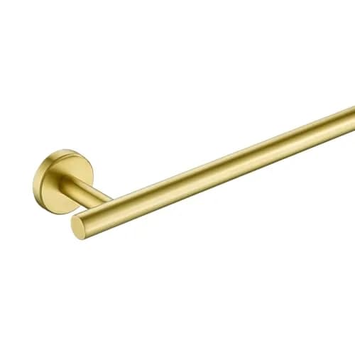 JQK Brushed Gold Towel Holder 12 Inch | Rust-Proof Stainless Steel Wall Mount thumbnail 1