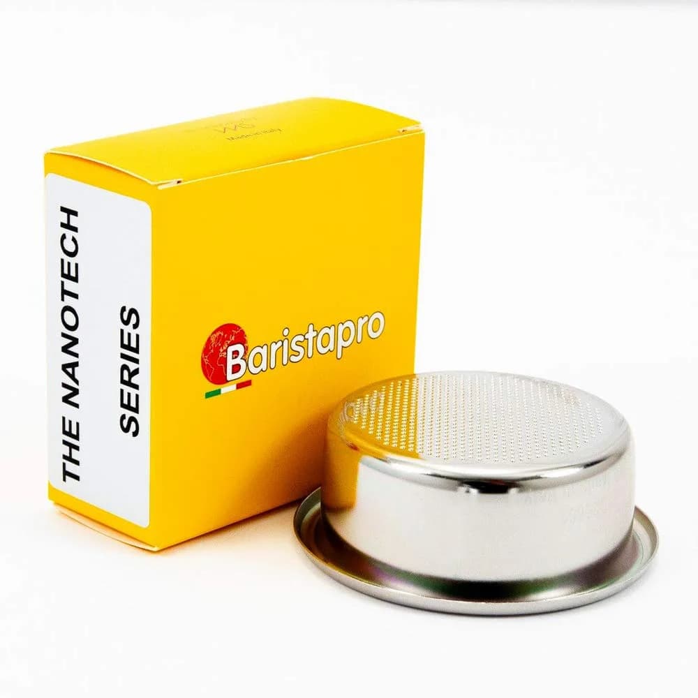 IMS Baristapro Nanotech Precision Ridgeless Double Portafilter Basket 20g | NanoQuartz Non-Stick Coating - main product image