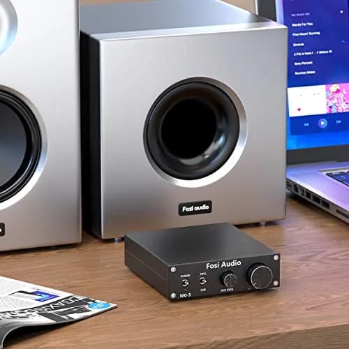 Fosi Audio M03 200 Watt Mono Amplifier | Full-Frequency & SUB Bass Switchable, 32V/5A Power Supply thumbnail 6