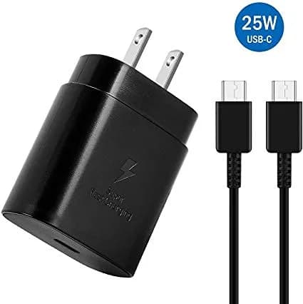 Samsung 25W USB-C Super Fast Charging Wall Charger Black 25W (0.88 oz) | PD 3.0 Certified thumbnail 2