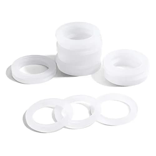 LitOrange Moka Pot Gasket Set 8 Pcs | 65mm OD, 50mm ID Silicone Replacement for 3 & 4 Cup Bialetti Stovetop Espresso Makers thumbnail 8