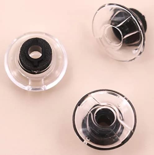 IiEXCEL Clear Replacement Eartip Kit for Plantronics Voyager Legend & 5200 Headsets | 3-Pack Large Size thumbnail 4