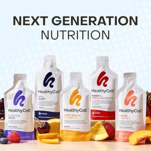 HealthyCell Vegan Daily Multivitamin with Iron & Omega-3 Liquid Supplement | Complete Plant-Based Nutrition for Overall Vitality thumbnail 7