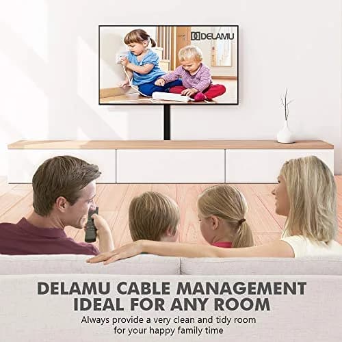 Delamu Black Cord Hider 142in (118.3cm) Total Length | Snap-on Design Cable Raceway for Single Wire thumbnail 8