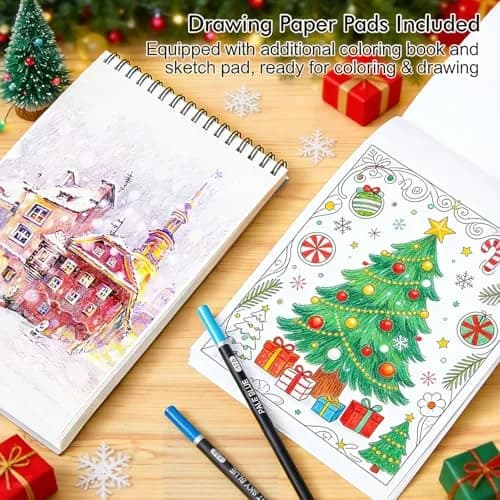 Shuttle Art 80 Colored Pencils for Adults, Soft Core Color Pencil, Drawing Supplies for Adults Kids Artists Beginners Drawing Coloring Sketching | Vibrant Colors, Break-Resistant, 3.0mm Lead thumbnail 6