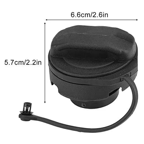 Estink Fuel Tank Cap Replacement 1J0201553A | OEM Fit for VW & Audi (6.6*5.7cm, Black) thumbnail 4