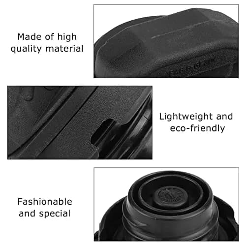 Estink Fuel Tank Cap Replacement 1J0201553A | OEM Fit for VW & Audi (6.6*5.7cm, Black) thumbnail 6