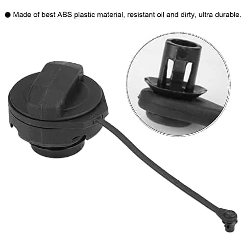Estink Fuel Tank Cap Replacement 1J0201553A | OEM Fit for VW & Audi (6.6*5.7cm, Black) thumbnail 7