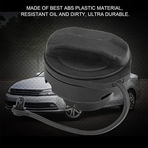 Estink Fuel Tank Cap Replacement 1J0201553A | OEM Fit for VW & Audi (6.6*5.7cm, Black) thumbnail 3