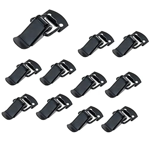 Rannb Mini Toggle Latch Stainless Steel, 201 SS, 10-Pack | Secure Cabinet & Toolbox Latches thumbnail 1
