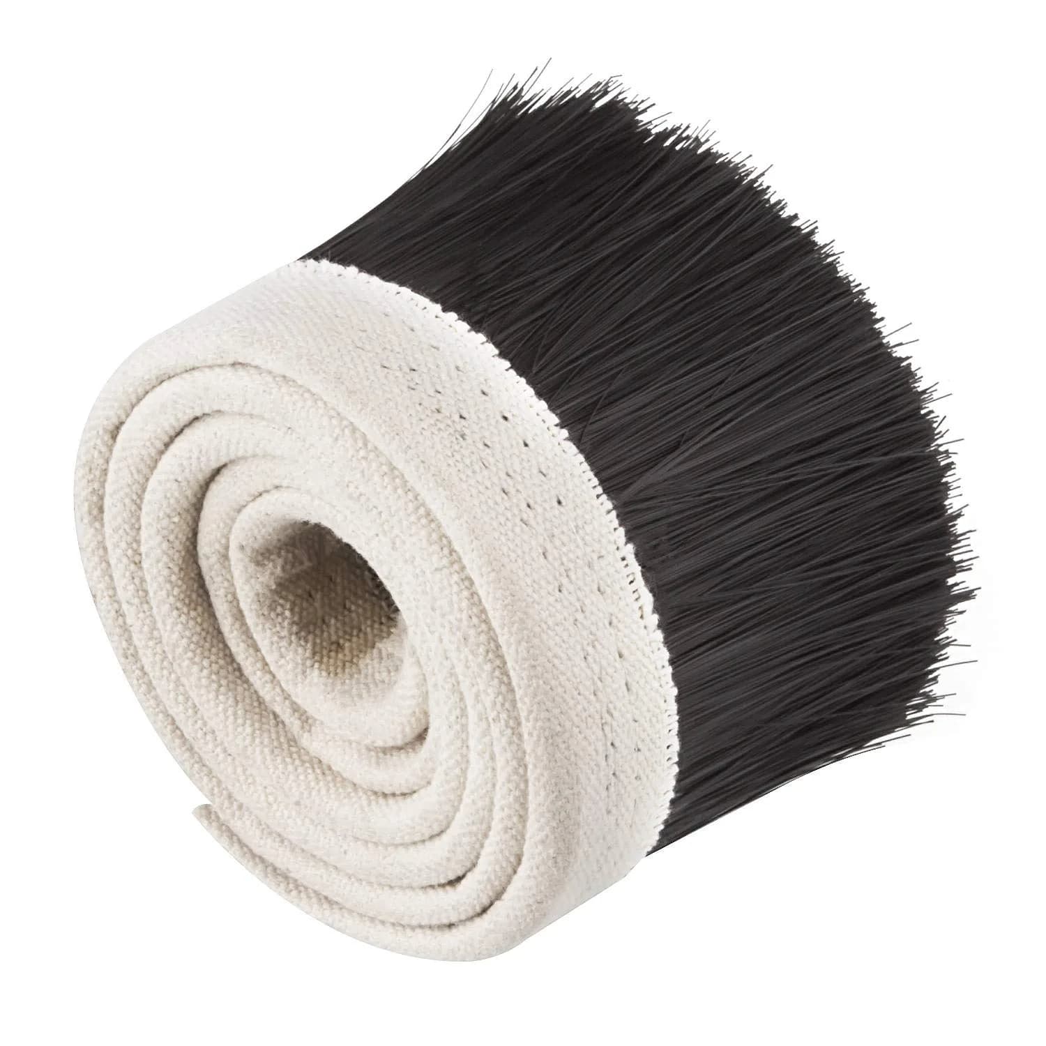 STARVAST 70mm CNC Dust Shoe Brush 100cm (39.37 inch) Nylon Strip Brush for Router Spindle Motor Vacuum Dust Collection — 70mm CNC Vacuum Dust Brush