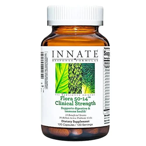 Innate Response Formulas Flora 50-14 Probiotic 120 Count | Supports Digestive & Immune Health thumbnail 1