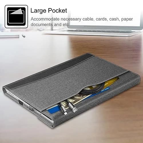 Fintie Case for Microsoft Surface Pro 7 Plus/7/6/5/4/3 12.3-inch Tablet | Premium Synthetic Leather Folio with Kickstand & Stylus Holder thumbnail 4