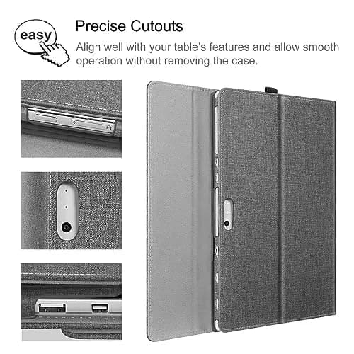 Fintie Case for Microsoft Surface Pro 7 Plus/7/6/5/4/3 12.3-inch Tablet | Premium Synthetic Leather Folio with Kickstand & Stylus Holder thumbnail 5