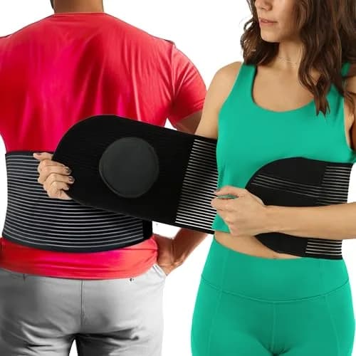 Armstrong America Hernia Belt L/XL (37"-51") | Post Surgery Abdominal Binder with Pad for Men & Women thumbnail 1