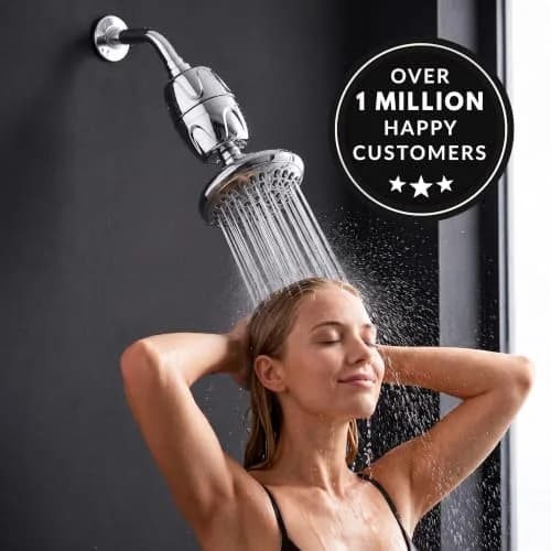 Aqua Elegante Chlorine Shower Water Filter - Replacement Cartridge | Supports Clean Water & Skin Comfort thumbnail 7