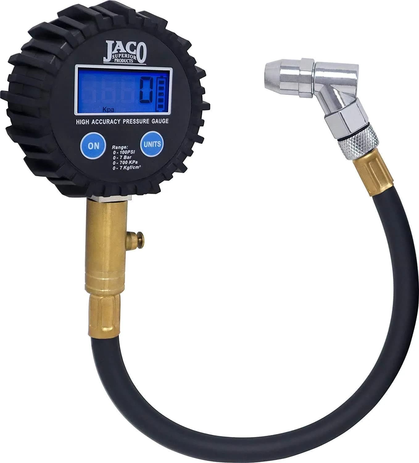 JACO ElitePro Digital Tire Pressure Gauge - 100 PSI | Professional Accuracy & Durable Build