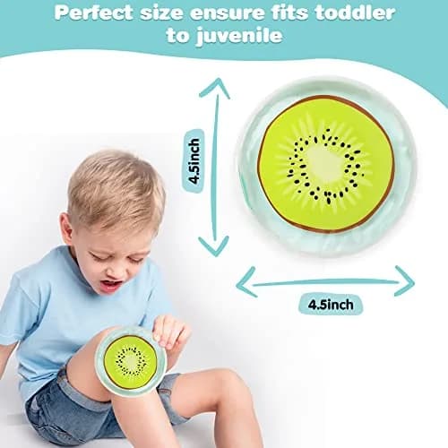 Hilph Reusable Gel Ice Packs for Kids, 4.5 Inch (11.4 cm) Pack of 3 | Soothes Pain & Reduces Swelling thumbnail 4
