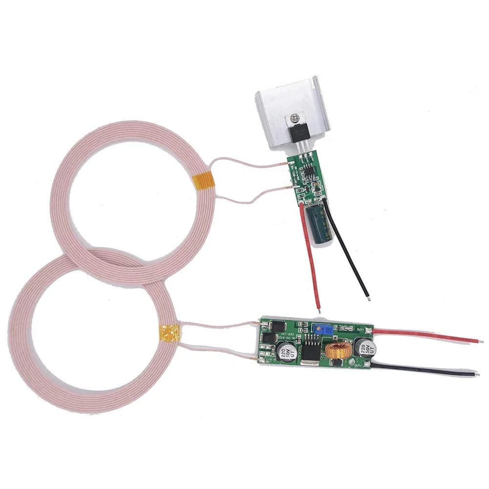 Taidacent 24V Wireless Charging Module 10mm Sensing Distance 12V1A Output | Long Distance Power Supply Module — 12V1A