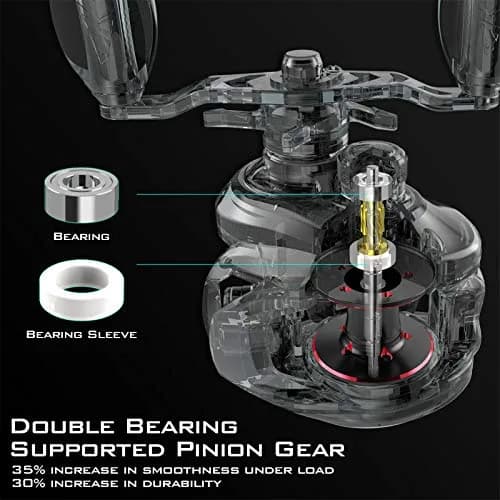 KastKing Royale Legend II Baitcasting Reel 7.2:1 Left Hand 200m (16/140) | Smooth Performance for Indian Anglers thumbnail 3