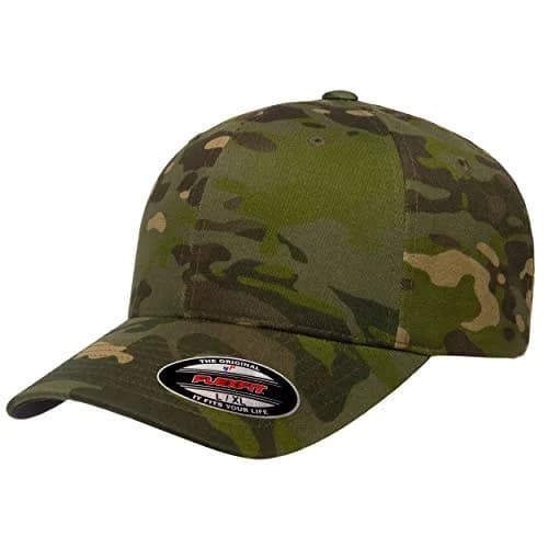 Flexfit Unisex Multicam Baseball Cap Large-X-Large | Officially Licensed MultiCam Pattern thumbnail 1