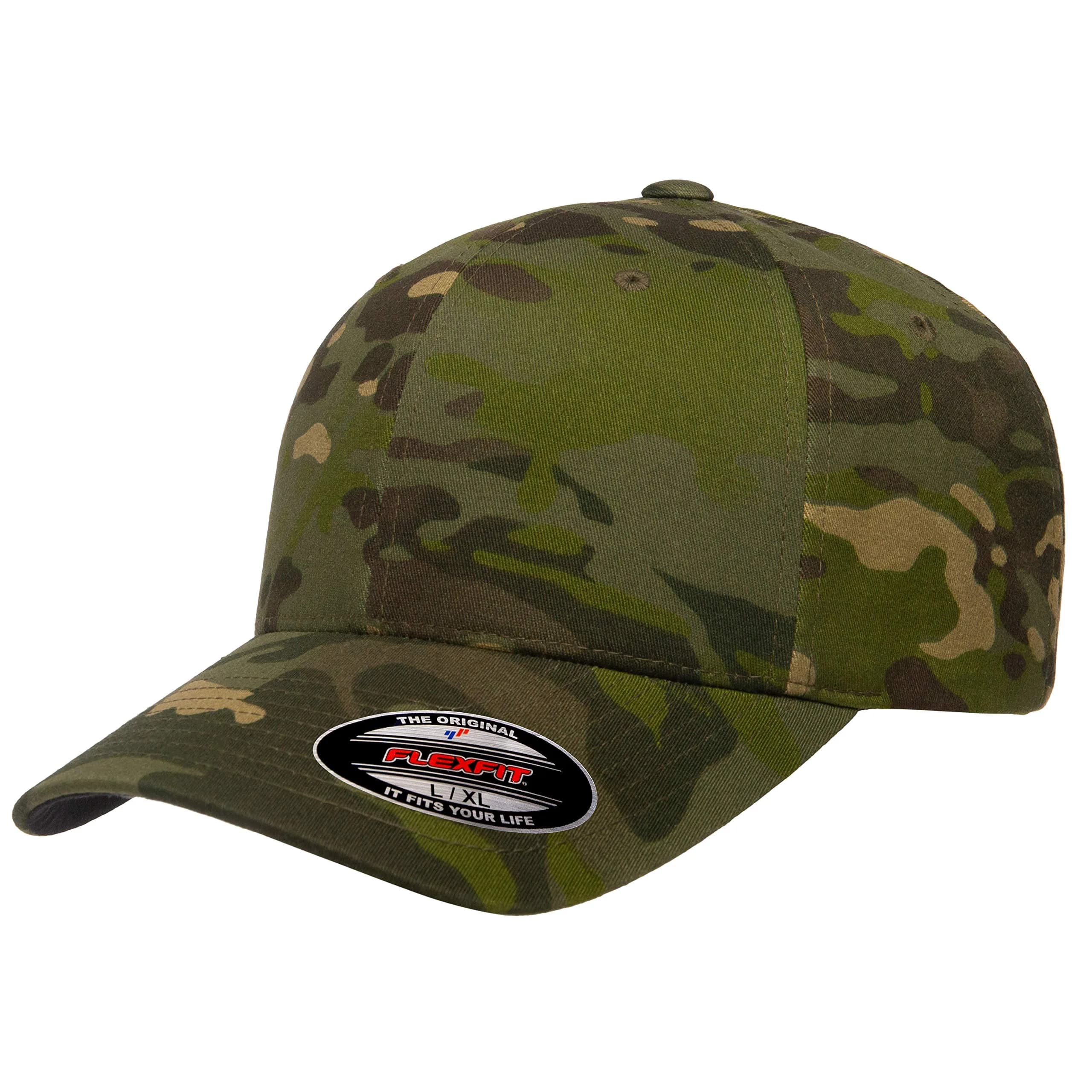 Flexfit Unisex Multicam Baseball Cap Large-X-Large | Officially Licensed MultiCam Pattern - main product image