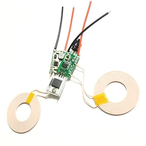 Taidacent 12V 1A Wireless Charging Module with 43mm Coils | 10W DC Input, 5mm Transmission Distance thumbnail 2