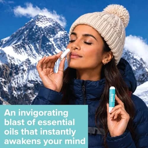 MOXE Frost Refreshing Scent Nasal Inhaler Stick for Breathing Support 3PK | Energizing Aromatherapy with Peppermint, Eucalyptus & Wintergreen thumbnail 5