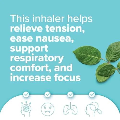 MOXE Frost Refreshing Scent Nasal Inhaler Stick for Breathing Support 3PK | Energizing Aromatherapy with Peppermint, Eucalyptus & Wintergreen thumbnail 2