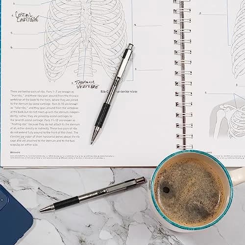 Zebra Pen STEEL G-301 Retractable Gel Pen 0.7mm Medium Point 4-Pack | Smooth Ink Flow thumbnail 6
