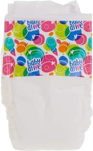 Baby Alive Doll Diaper Refill 4-Pack for Kids 3+ | Compatible with Drink & Wet Dolls thumbnail 3