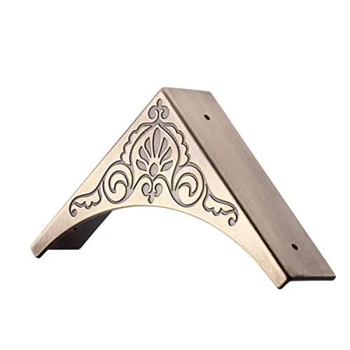 RFORPLY Metal Corner Protector 65.5mm (2.58") Antique Bronze | Protects Furniture Edges & Covers Damage thumbnail 3