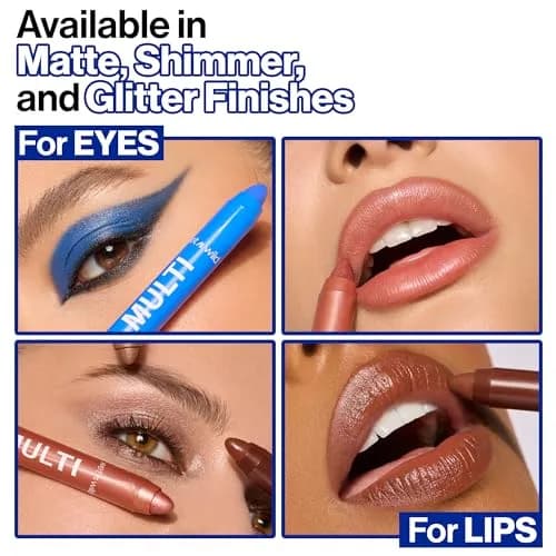 wet n wild Color Icon Cream Eyeliner Eyeshadow Multi-Stick Blue Lah Lah | Blendable & Buildable Matte Finish thumbnail 2