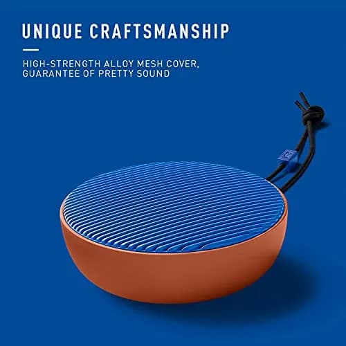 Vifa City Portable Bluetooth Speaker, Terracotta Blue | IPX4 Waterproof, Dual Pairing, 20W HiFi Audio thumbnail 2