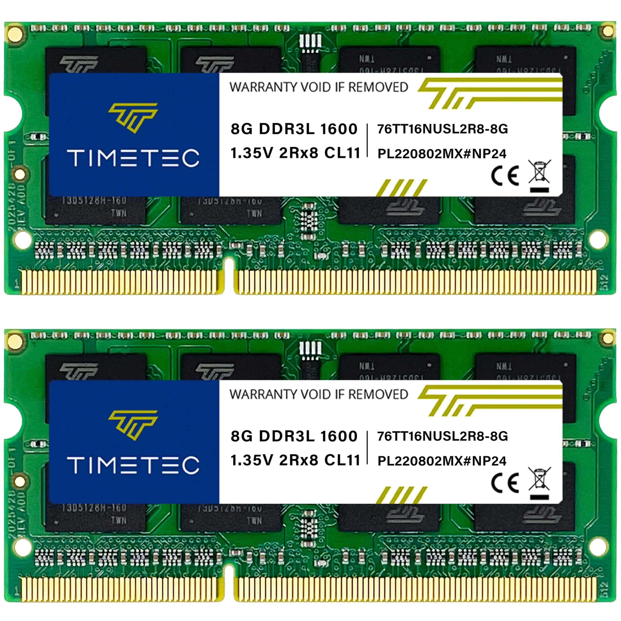 Timetec DDR4-2666 4GB SODIMM RAM | Compatible with Synology NAS Models — 1600MHz 16GB KIT(2x8GB)