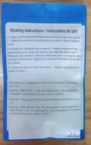 Paskyee Baby Umbilical Hernia Belt Blue | Adjustable Infant Belly Wrap for Newborns thumbnail 9