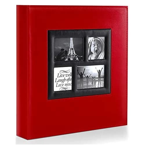 Ywlake Photo Album 4x6 1000 Pockets | Extra Large Capacity Family Wedding Album with Leather Cover thumbnail 1