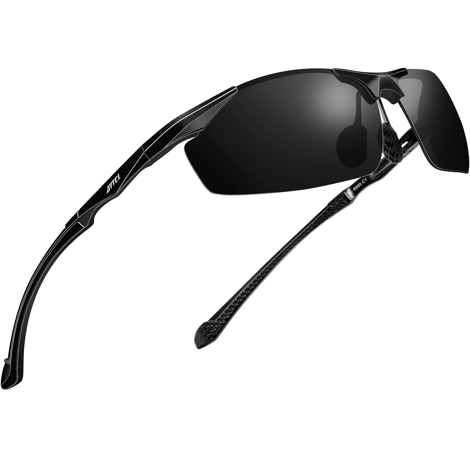 ATTCL Polarized UV Protection Sports Sunglasses for Men Aluminum-Mg Frame | Lightweight & Unbreakable - main product image