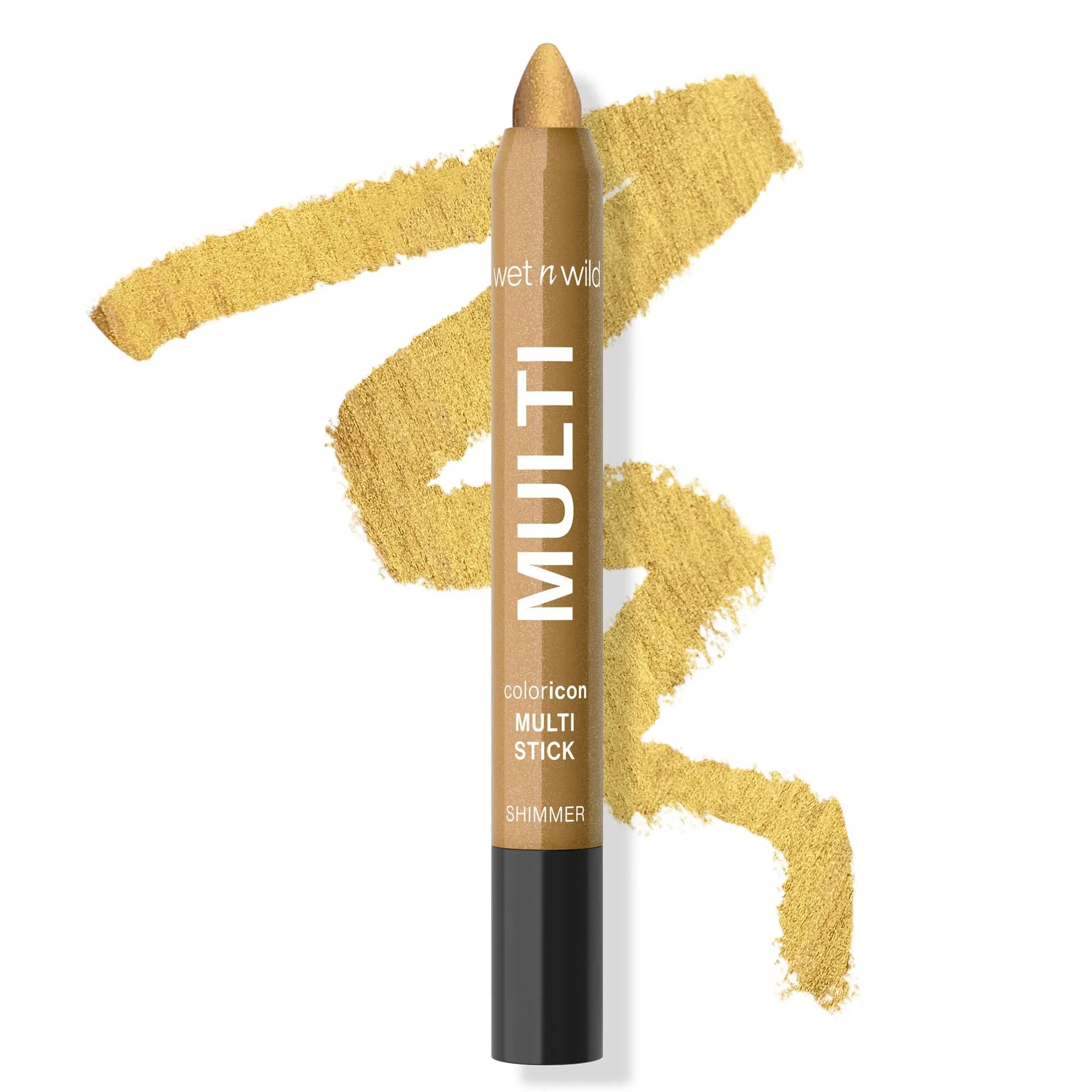 wet n wild Color Icon Cream Eyeliner Eyeshadow Multi-Stick Gold Keep Diggin 14.0 g (0.49 oz) | Cruelty-Free & Vegan