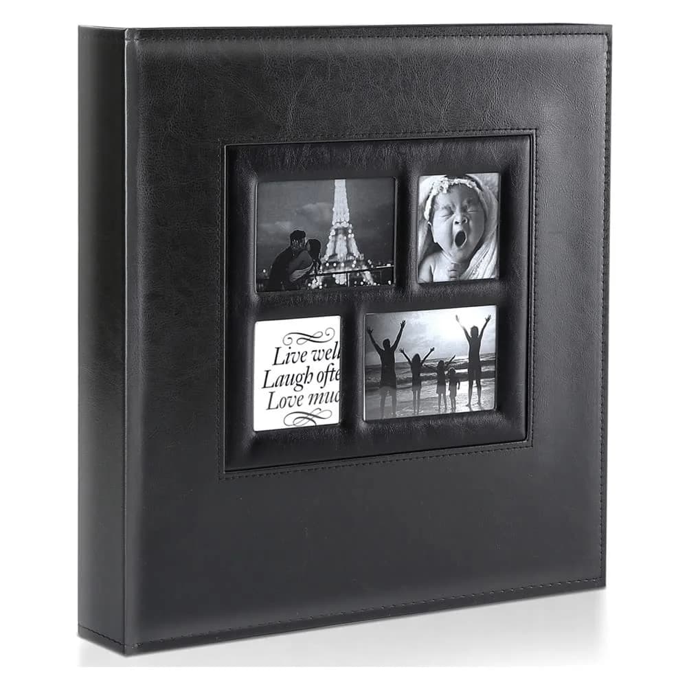 Ywlake Photo Album 4x6 1000 Pockets | Extra Large Capacity Family Wedding Album with Leather Cover