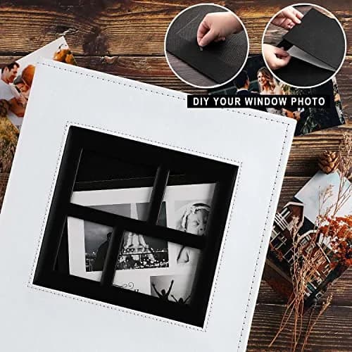 Ywlake Photo Album 4x6 1000 Pockets | Extra Large Capacity Family Wedding Album with Leather Cover thumbnail 4