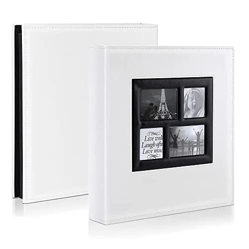 Ywlake Photo Album 4x6 1000 Pockets | Extra Large Capacity Family Wedding Album with Leather Cover thumbnail 2
