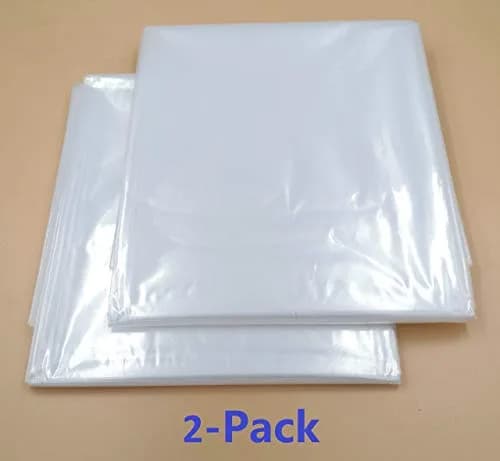 ComfortHome Queen/King Mattress Moving & Storage Bag 2-Pack | 1.5 Mil Thick Polyethylene, Fits Up to 14" Deep thumbnail 3