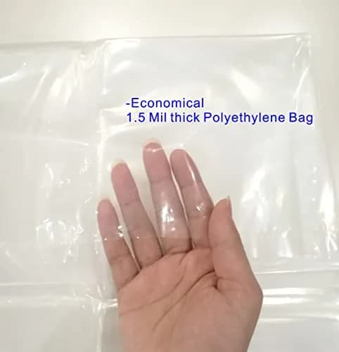 ComfortHome Queen/King Mattress Moving & Storage Bag 2-Pack | 1.5 Mil Thick Polyethylene, Fits Up to 14" Deep thumbnail 4
