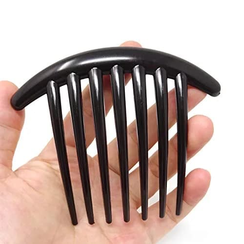 Honbay 6PCS Plastic 7 Tooth French Twist Combs Hair Side Combs Clips Accessory for Women and Girls (4Inch) | Durable, lightweight, fashionable thumbnail 3