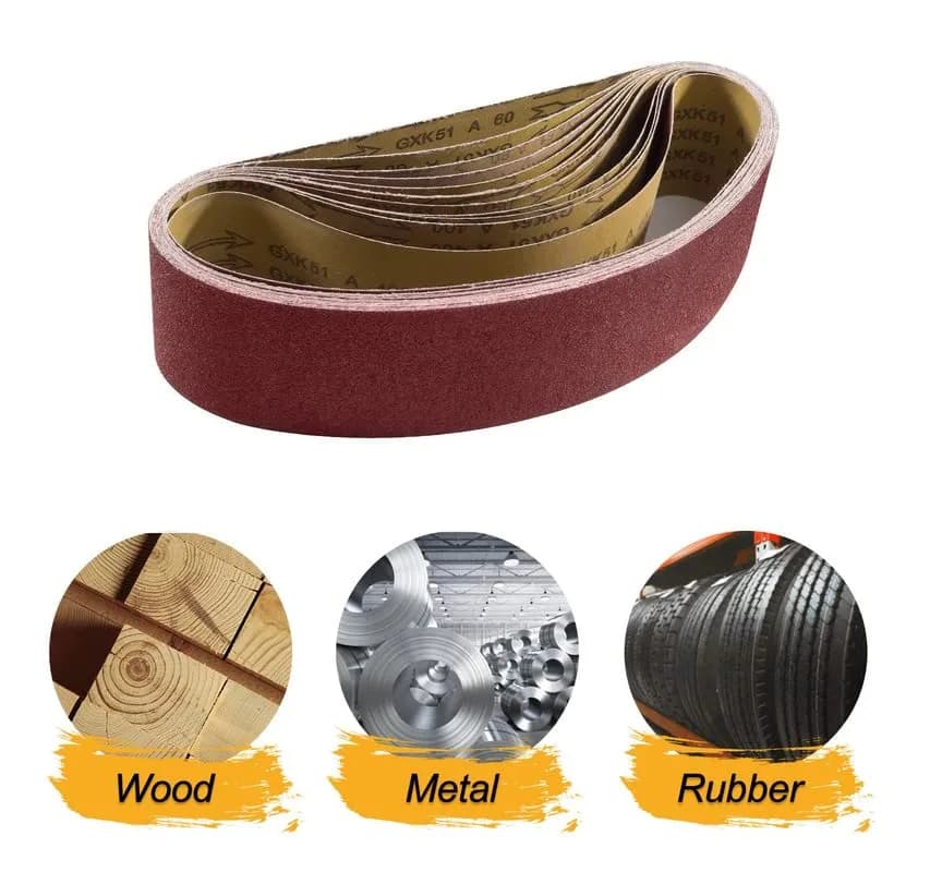 S SATC 4x36 Inch Sanding Belts 12-Pack (60-400 Grits) Aluminum Oxide | Heavy Duty Stripping & Finishing thumbnail 9