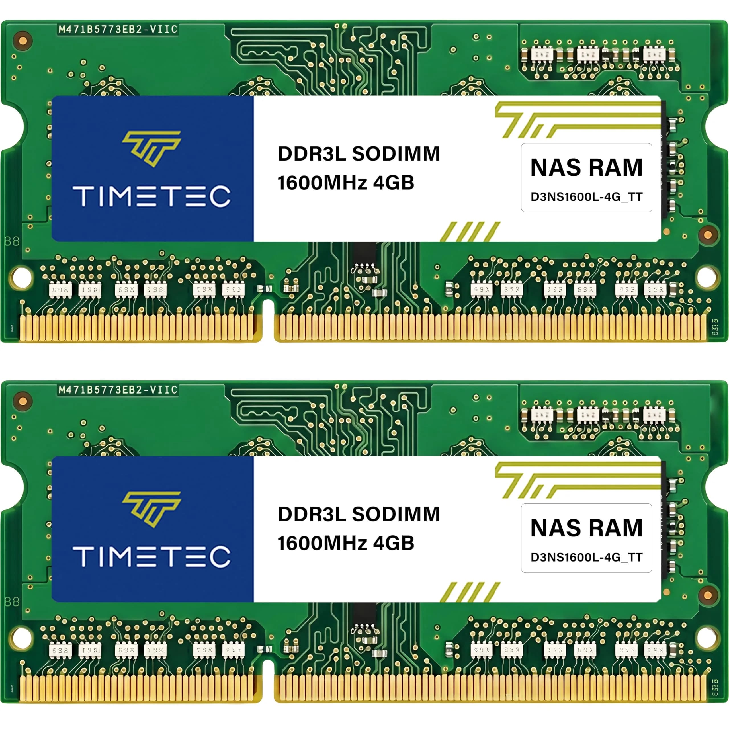 Timetec DDR4-2666 4GB SODIMM RAM | Compatible with Synology NAS Models — 1600MHz 8GB KIT(2x4GB)