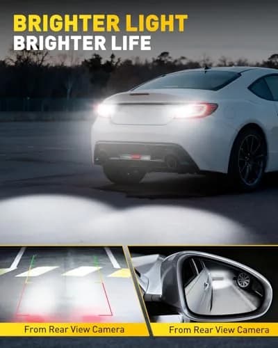 AUXITO 3157 LED White Bulbs (2-Pack) | 6000K Bright Backup Reverse Lights thumbnail 9